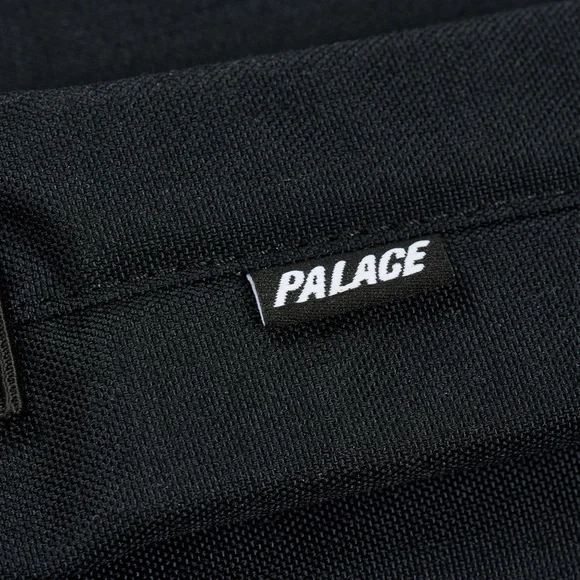 PALACE CORDURA TRI-BACKPACK Black Tri-Ferg Patch Logo Nylon Shell Poly Lining